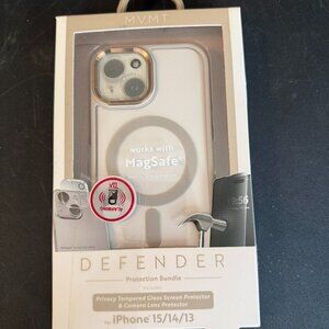 MVMT Iphone Defender Covers Case 15/14/13 Protection Bundle